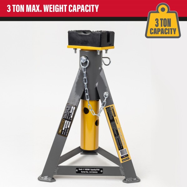 WINNTEC® 3 Ton Pin Jack Stands (09847S) WINNTEC® 3 Ton Pin Jack Stands (09847S)