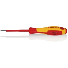 Draper Knipex 98 20 25 VDE Insulated Slotted Screwdriver - 2.5 x 75mm