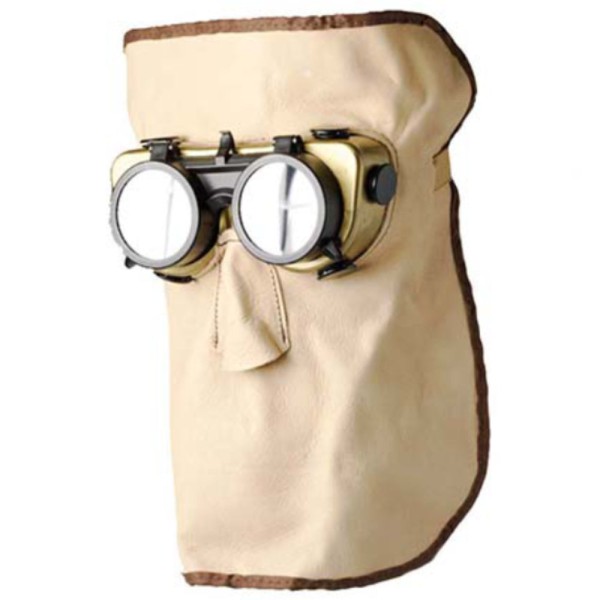 SWP Honeywell Leather Hood / Welding Goggles Combination (Monkey Mask) Standard 30cm SWP Honeywell Leather Hood / Welding Goggles Combination (Monkey Mask) Standard 30cm