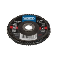 Draper Zirconium Oxide Flap Disc 100 x 16mm - 60 Grit