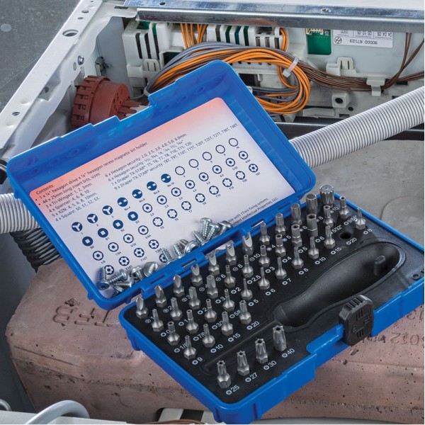 Draper Security Screwdriver Bit And Driver Set (45 Piece) Draper Security Screwdriver Bit And Driver Set (45 Piece)