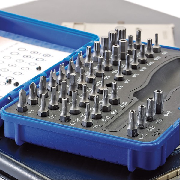 Draper Security Screwdriver Bit And Driver Set (45 Piece) Draper Security Screwdriver Bit And Driver Set (45 Piece)