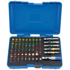 Draper EXPERT Coloured Screwdriver Bit Set (60 Piece)