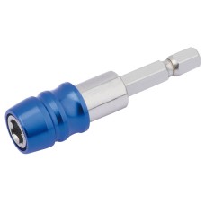 Draper Quick Release Bit Holder - 65mm Long 1/4" (F) X 1/4" (M)