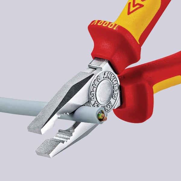 KNIPEX 03 06 160 SB VDE Combination Pliers, 225mm (87933) KNIPEX 03 06 160 SB VDE Combination Pliers, 225mm (87933)