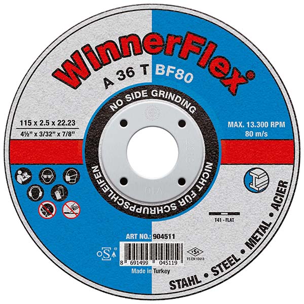 SWP WinnerFlex Flat Cutting Discs (230mm x 3mm) SWP WinnerFlex Flat Cutting Discs (230mm x 3mm)