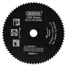 Draper HSS Saw Blade (85mm)