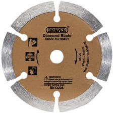 Draper Segmented Diamond Blade (85mm)