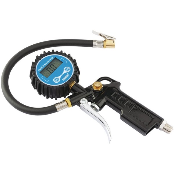 Draper Pistol-grip Digital Tyre Inflator Draper Pistol-grip Digital Tyre Inflator