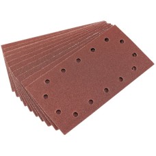 Draper 60 Grit Hook and Loop Finger Sander Sheets - 67 x 67 x 22mm (Pack of 10)