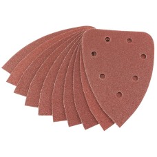 Draper 80g Aluminium Oxide Sanding Sheets (141 x 141 x 98mm)