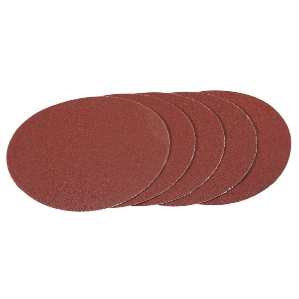 Draper Pack Of Five 180mm Hook And Loop Aluminium Oxide Sanding Discs (60g) Draper Pack Of Five 180mm Hook And Loop Aluminium Oxide Sanding Discs (60g)