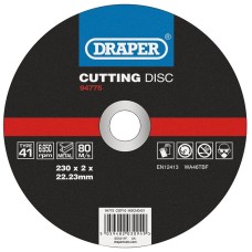 Draper Metal Cutting Disc (230 x 2 x 22.23mm)