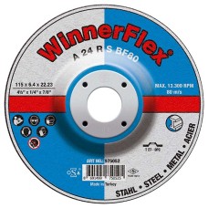 SWP WinnerFlex Depressed Centre Grinding Discs (115mm x 6.4mm)