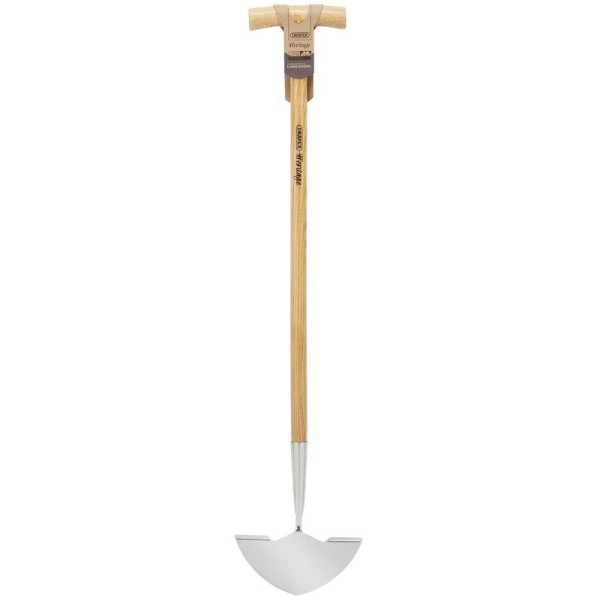 Draper Stainless Steel Lawn Edger with Ash Handle Draper Stainless Steel Lawn Edger with Ash Handle