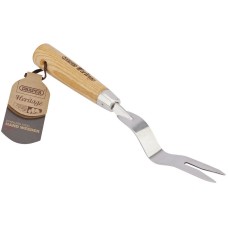 Draper Stainless Steel Hand Weeder with Ash Handle
