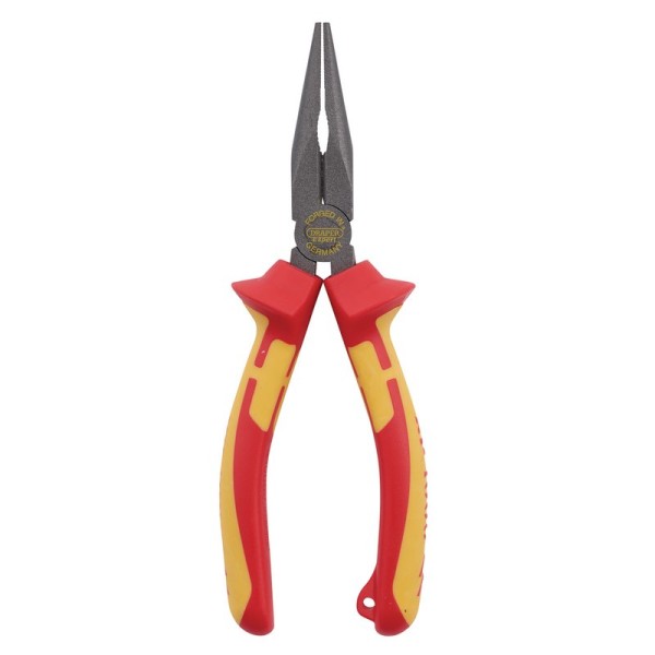 Draper EXPERT XP1000 VDE Long Nose Pliers 160mm - Tethered Draper EXPERT XP1000 VDE Long Nose Pliers 160mm - Tethered