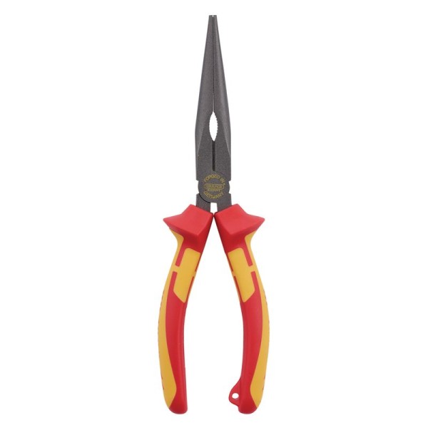 Draper EXPERT XP1000 VDE Long Nose Pliers 200mm - Tethered Draper EXPERT XP1000 VDE Long Nose Pliers 200mm - Tethered