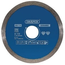 Draper Continuous Diamond Blade (110mm)