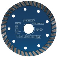 Draper Turbo Diamond Blade (125mm)