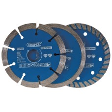 Draper Diamond Blade Set (3 Piece)