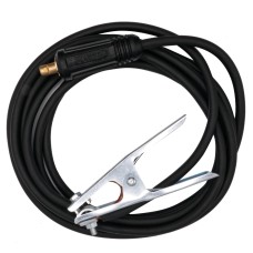SWP 200amp Crocodile Earth Clamp with Dinse Type Plug 5M Cable Set (10-25mm)