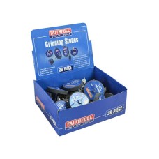 Faithfull Grinding Wheel Assortment 36 Piece