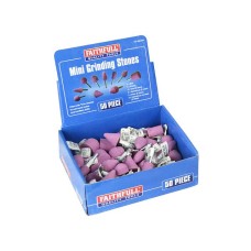 Faithfull Mini Grinding Wheel Assortment 50 Piece
