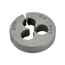 Faithfull HSS Straight Flute Split Die M3 x 0.5 (13/16 O.D) Faithfull HSS Straight Flute Split Die M3 x 0.5 (13/16 O.D)