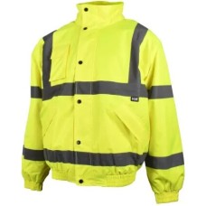 Scan Hi-Vis Bomber Jacket Yellow - XXL (52in)