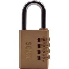 Scan Brass Combination Padlock 38mm