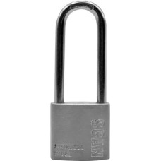 Scan Stainless Steel Padlock 32mm Long Shackle