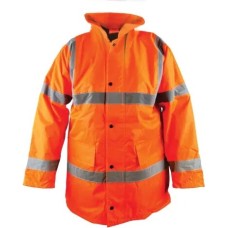 Scan Hi-Vis Motorway Jacket Orange - L (44in)