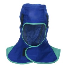 SWP Weldas Blue Long Flame Retardent Hood