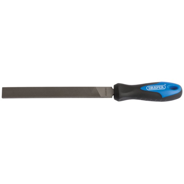 Draper 150mm Hand File And Handle Draper 150mm Hand File And Handle