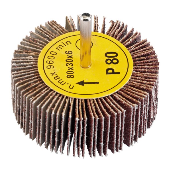 Draper 80mm x 30mm Abrasive Flap Wheel (80 Grit) Draper 80mm x 30mm Abrasive Flap Wheel (80 Grit)