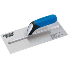 Draper EXPERT Soft Grip Stainless Steel Plastering Trowel (280mm)