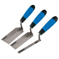 Draper Edging Trowel Set (3 Piece)