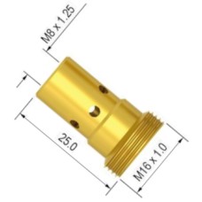 Parker Tip Adaptor (DGB-501W) M8 Tip Thread