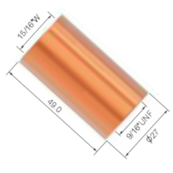 Parker TWC No.4 Nozzle Insulator Coarse Thread Parker TWC No.4 Nozzle Insulator Coarse Thread