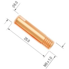 Parker Contact Tip 0.9mm (DBG - 150A) M6 Thread - Pack Of 5