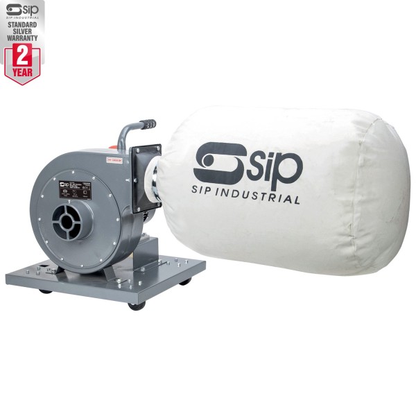 SIP 1HP Portable Single Bag Dust Collector SIP 1HP Portable Single Bag Dust Collector