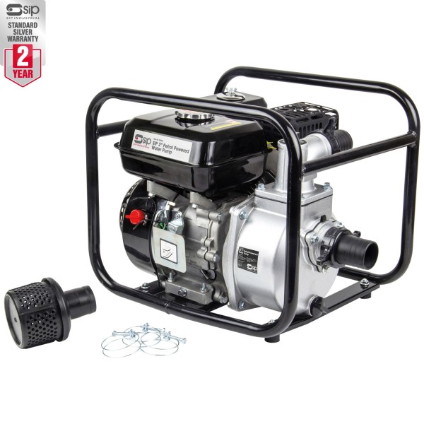 SIP Industrial 2" Petrol Water Pump 7hp (5.2kW) SIP Industrial 2" Petrol Water Pump 7hp (5.2kW)