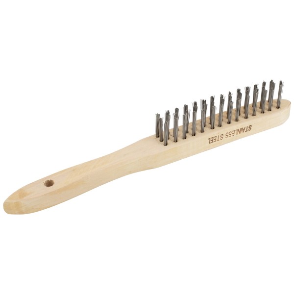 SIP 3-Row Stainless Steel Wire Brush SIP 3-Row Stainless Steel Wire Brush