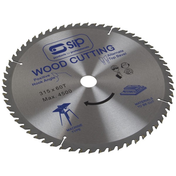 SIP 315mm x 30mm TCT 60T Circular Saw Blade SIP 315mm x 30mm TCT 60T Circular Saw Blade