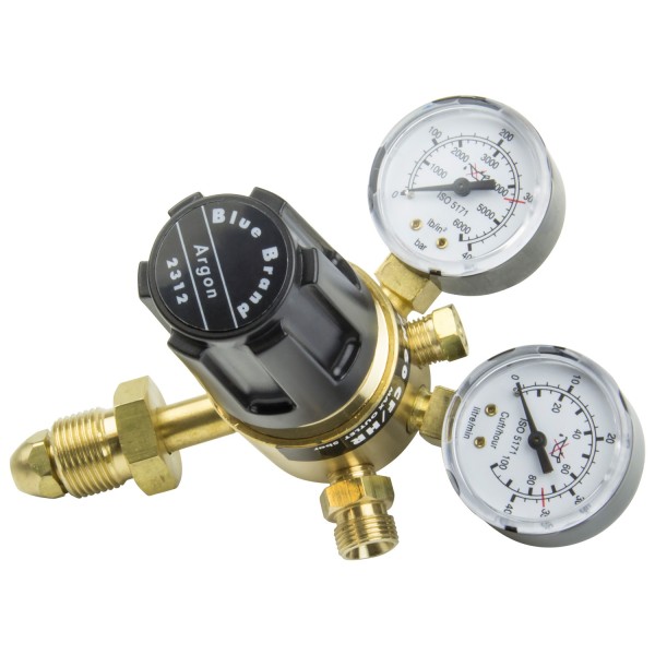 SIP Brass Regulator with Content Gauges SIP Brass Regulator with Content Gauges