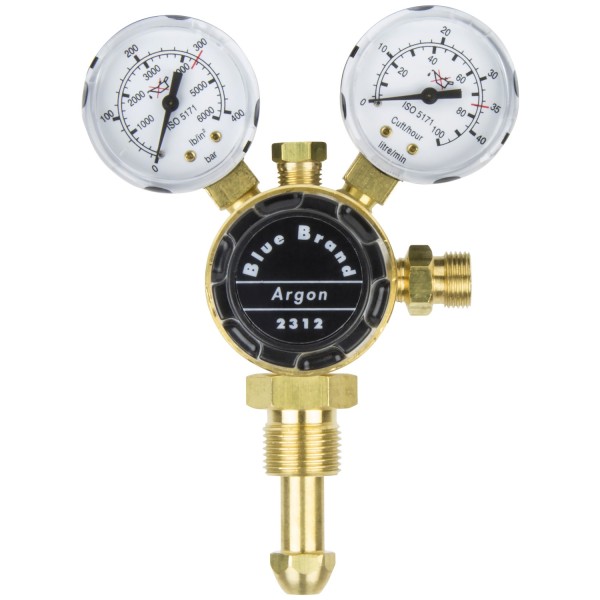 SIP Brass Regulator with Content Gauges SIP Brass Regulator with Content Gauges