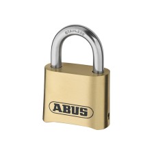 ABUS Mechanical 180IB/50 50mm Brass Body Combination Padlock (4-Digit) Carded