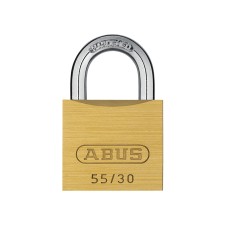 ABUS Mechanical 55/30mm Brass Padlock Carded