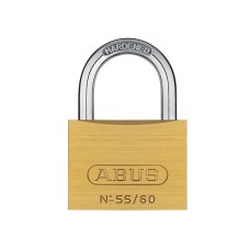 ABUS Mechanical 55/60mm Brass Padlock Carded